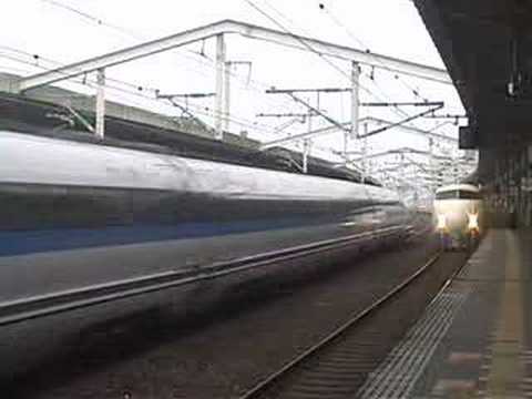 原色0系新幹線2008.5.22徳山駅にて