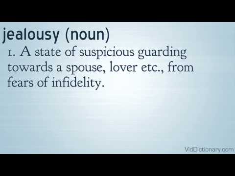 how to define jealousy
