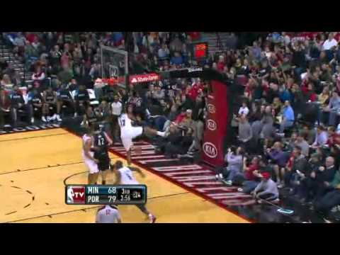 Batum blocks, Aldridge dunks on the Timberwolves