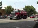Firetrucks blowing their horns