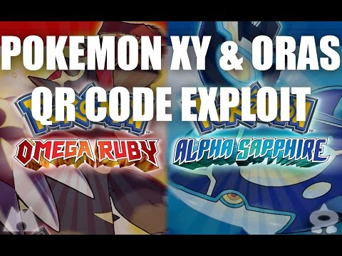 how to scan pokemon x qr code