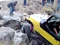 Yellow Jeep Bud Canyon 3rd Waterfall