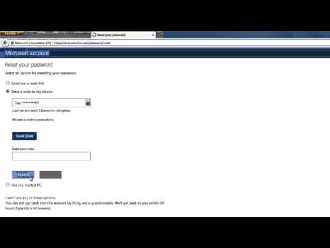 how to know microsoft account password