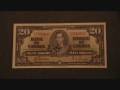 videos de Canadian money 1937 $1-$50