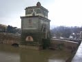 Panoramica del fiume tevere, in piena, a Ponte Milvio. L'altezza del fiume è di 13,20 metri, alle ore 13:30 del 12 dicembre 2008.
