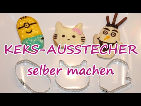 AUSSTECHFORMEN einfach selber machen! Olaf, Minion, Hello Kitty / günstig & einfach! /TäglichMama