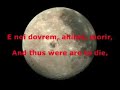 Turandot: Nessun Dorma