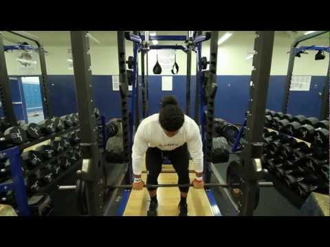 NFL Combine - Jordan Campbell #37, started his collegiate football career at USC before transferring to Louisville for one season and finishing off his final two seasons a...