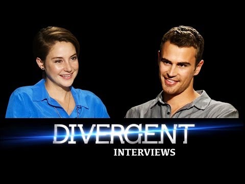 DIVERGENT Interviews: Shailene Woodley & Theo James