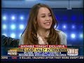 Showbiz Tonight - Rare Miley Cyrus Interview