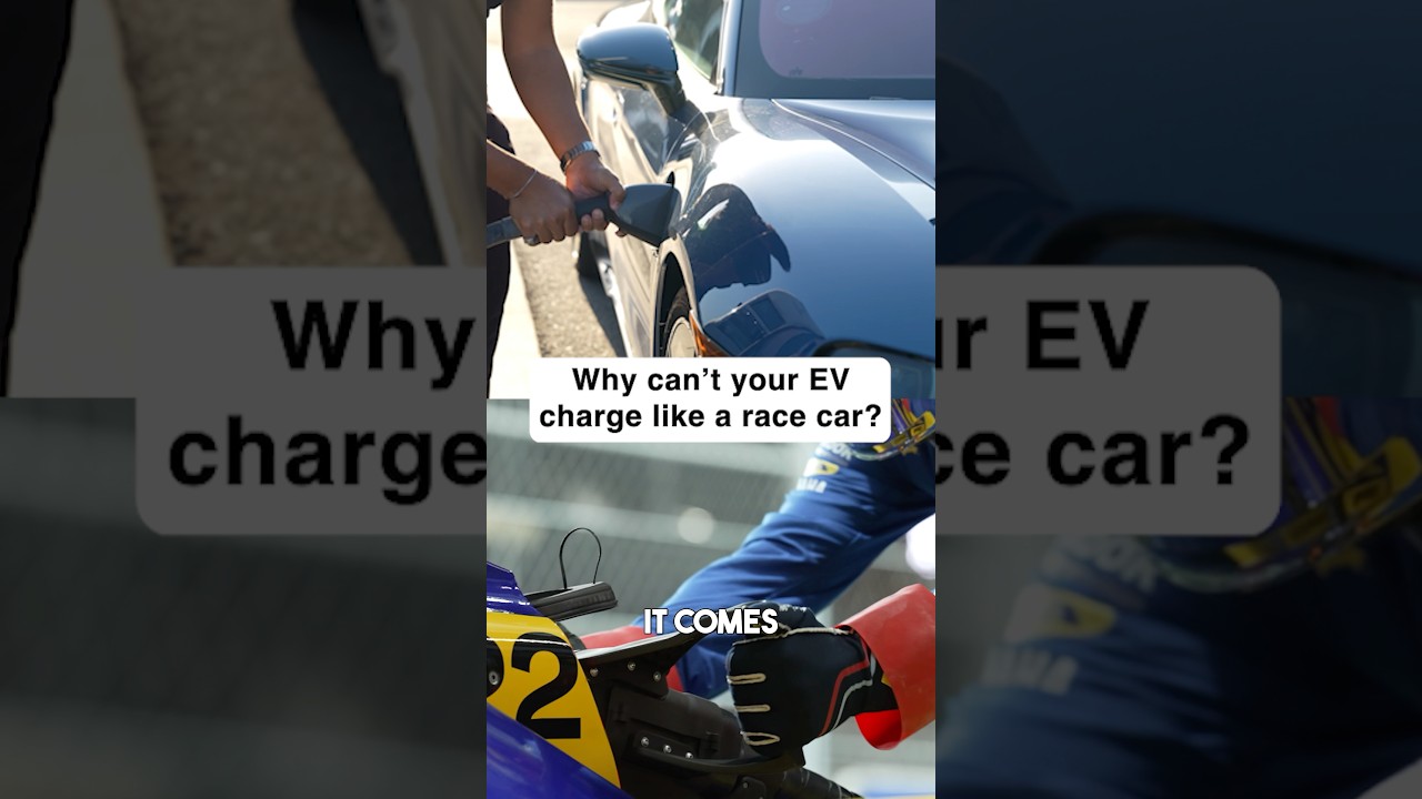 Why does a Formula E car charge faster than your road EV car?
