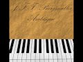 JFF Burgmüller - Arabesque on the Piano
