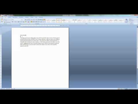 how to eliminate extra spaces in word