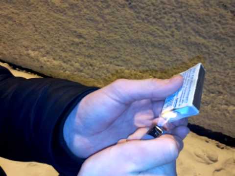 Как сделать дымовую шашку из таблеток в домашних условиях