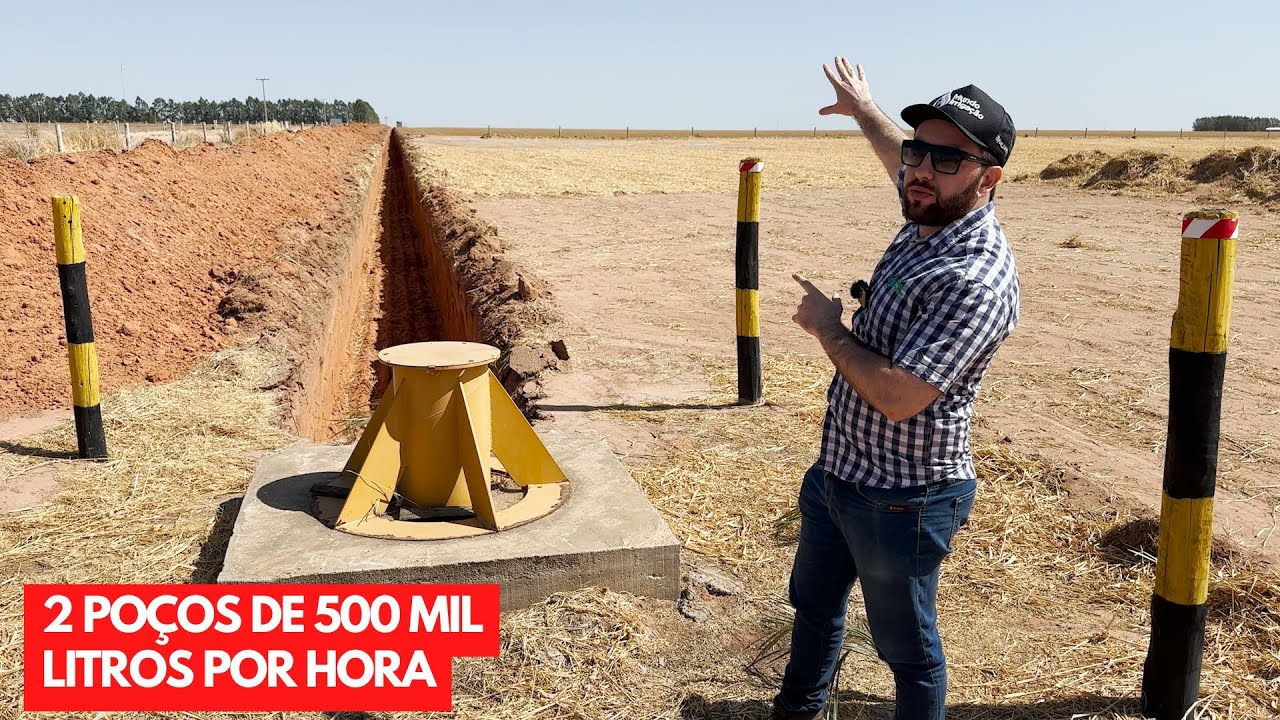 Dois Poços De 500 Mil Litros E 250Ha De Pivô Na Bahia