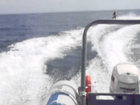 Water Skiing with the Bergs