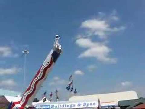 The Human Cannonball - Texas State Fair 2007