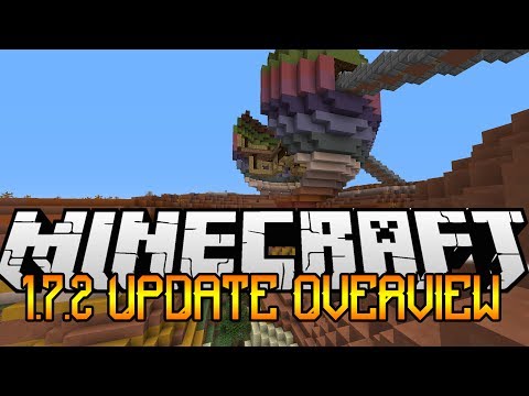 Minecraft 1.7.2/1.7 Update Overview (1.7.2 Update Release) - New Biomes,Blocks,Settings,Fishing!