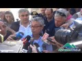 SISMA: ERRANI ANCHE A MONTEREALE, ''STOP TENDE PRIMA DEL FREDDO, RICOSTRUIREMO''
