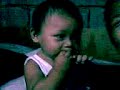 baby laughs