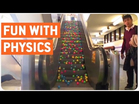 Escalator Balls | Fun With Physics