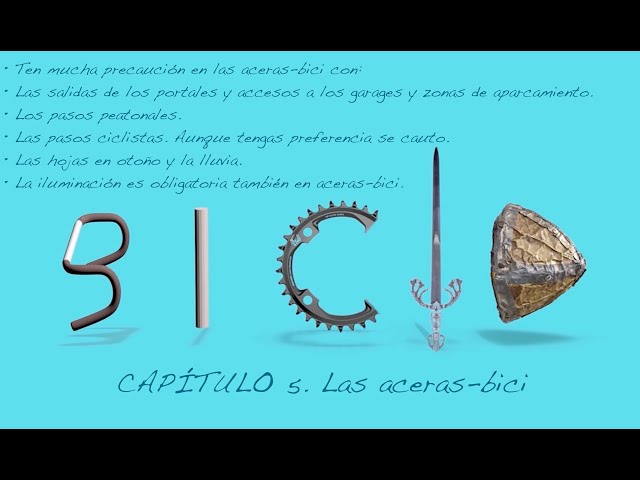 BICID CAPÍTULO 5- LAS ACERAS BICI