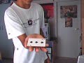 explanation of a simple card levitation