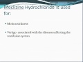 Meclizine Hydrochloride