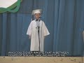 Welcome Address by Matthew, 6, in HTA Preschool Graduation & Recognition Day, March 2008