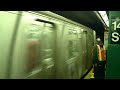Northbound F Train Arrives at 14th Street