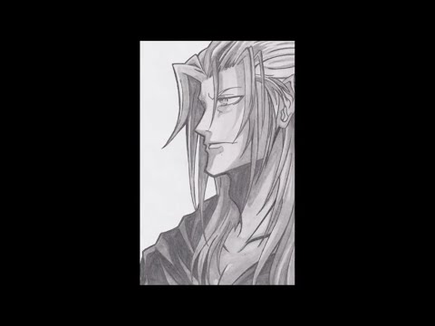 how to draw xemnas