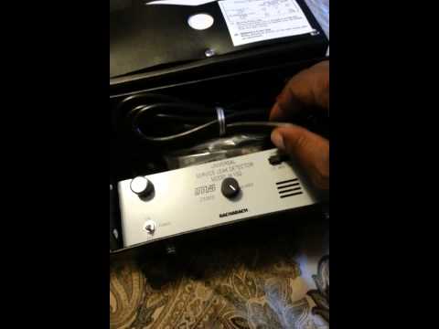 how to use hvac leak detector