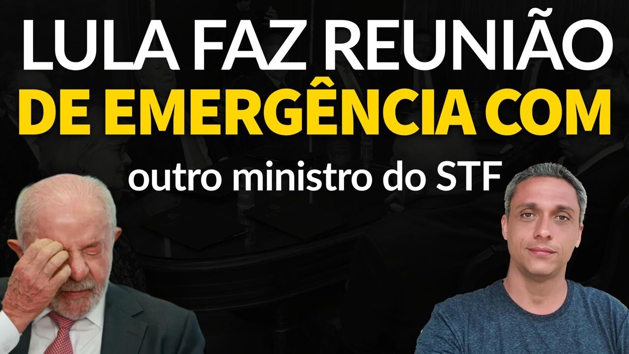 SENTIU! LULA faz reunião de emergência com outro ministro do STF e campanha.