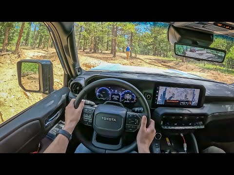 2024 Toyota Land Cruiser - POV On-road/Off-road Drive (Binaural Audio)