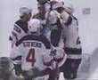 Brian Rolston Goal vs. Panthers, puck gets stuck!