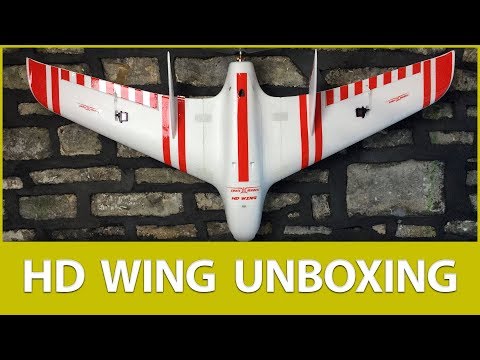 📦 Unboxing the SonicModell HD FPV Flying Wing