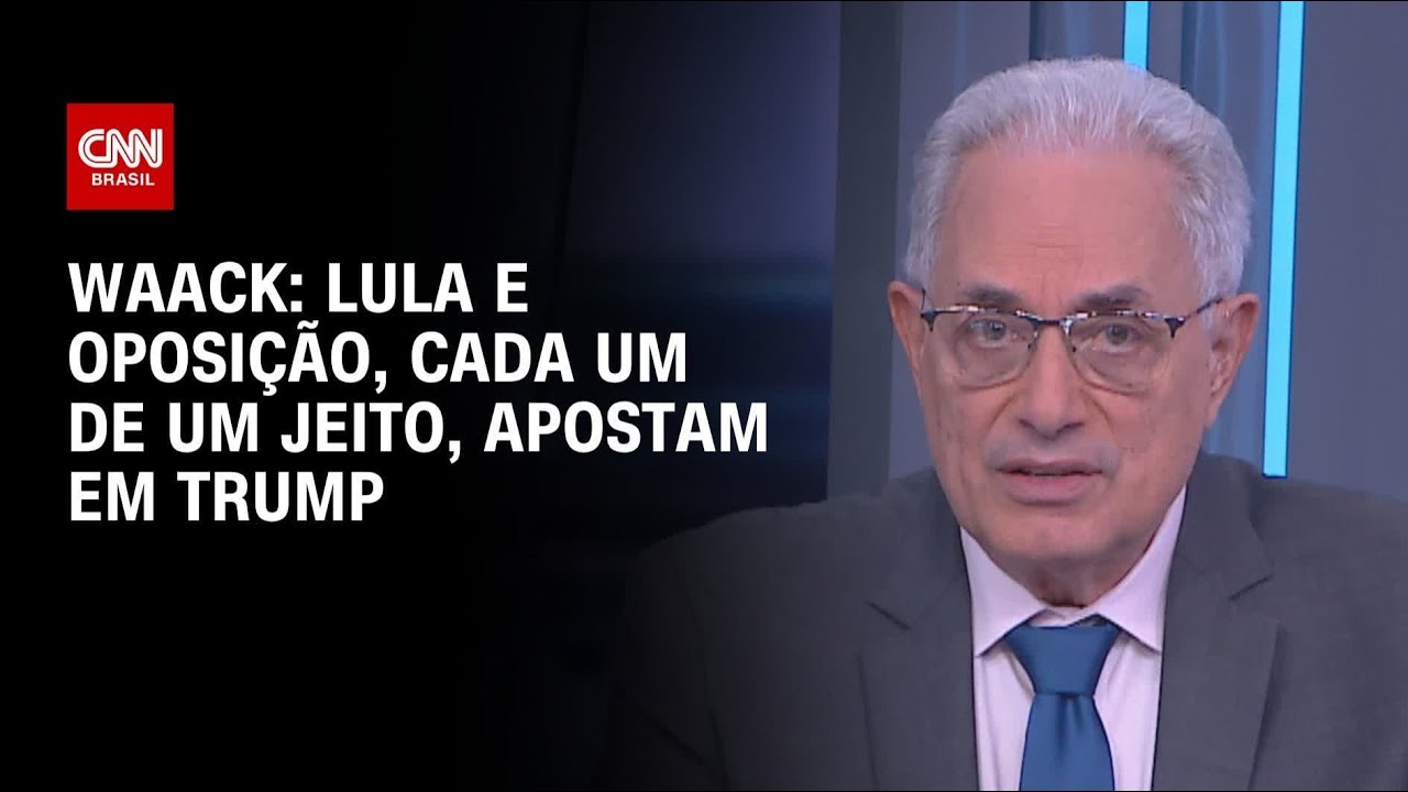 Waack: Lula e oposição, cada um de um jeito, apostam em Trump | WW