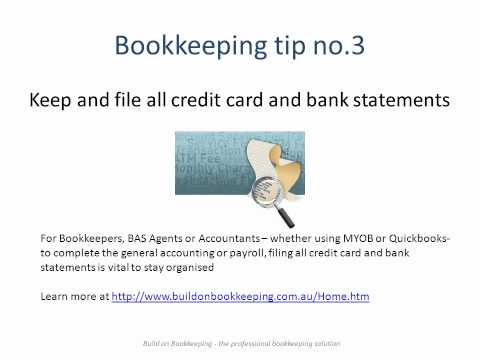 Build on Bookkeeping: DIY Bookkeeping tips