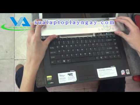 how to open sony vaio vgn-fz laptop