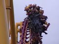 X Roller Coaster at Six Flags Magic Mountain