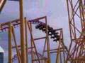 X Roller Coaster at Six Flags Magic Mountain