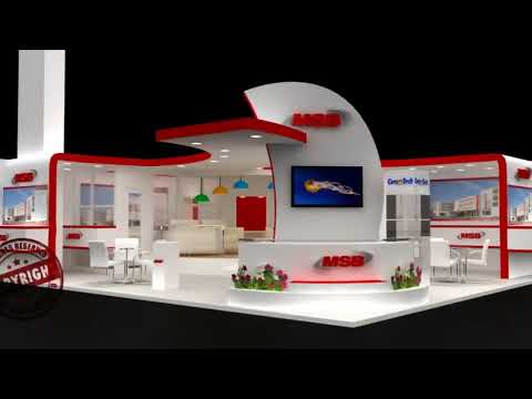 exhibition stall design, stage design & Fabrication