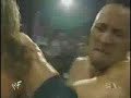 The Rock vs Triple H
