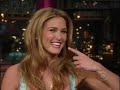 Bar Refaeli and Southwest Airlines SI One on Letterman