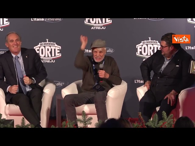 Michele Placido ad Atreju: A cena prenatalizia con artisti nominai Meloni. Mi gridarono "fascista"