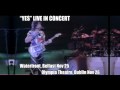 Yes to play concerts in Belfast and Dublin