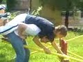 teletubbies on seesaw