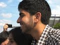 Anoop Desai meeting fans outside the Wachovia Center in Philadelphia 8/20/09