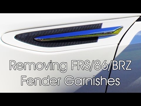 how to remove side vent wrx