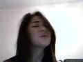 arianny celeste singing on web cam to Xtina